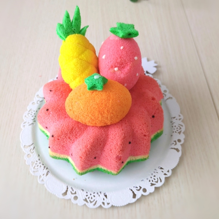 デコシフォンケーキ デコシフォンケーキ