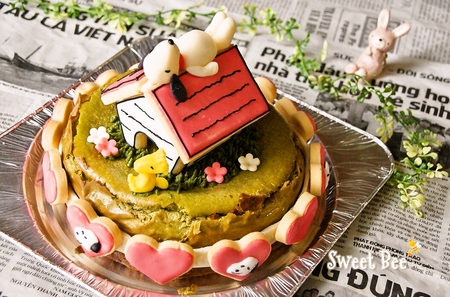 Sweet Bee 香川県 高松市 アイシングクッキー ケーキポップス カップケーキ フラワーケーキ スイーツデコレーション教室 販売 今度は スヌーピー