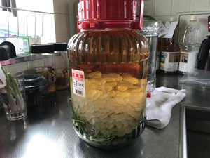 紫蘇を漬けました 紫蘇を漬けました