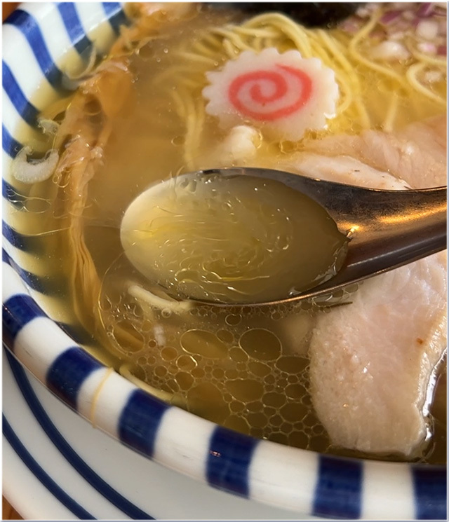 地鶏の塩ラーメン@ねいろ屋