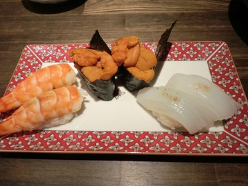 鯛寿司・・・・・ 鯛寿司・・・・・