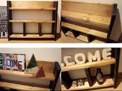 シンプルなシェルフ シンプルなシェルフ