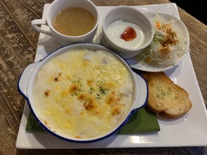 久々のカフェランチ! 久々のカフェランチ!