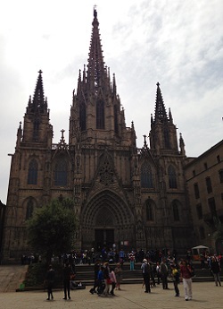 スペイン旅行・ゴシック地区~ランブラス通り スペイン旅行・ゴシック地区~ランブラス通り