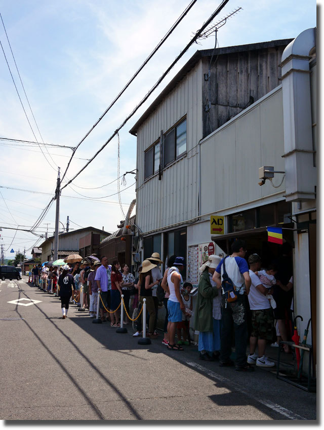2016夏休み うどん屋行列状況