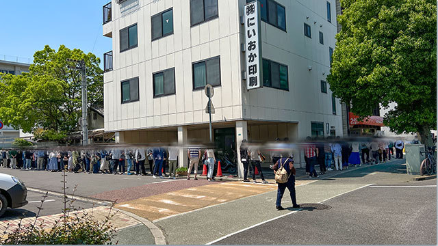 2022年GWうどん屋行列情報5月3日