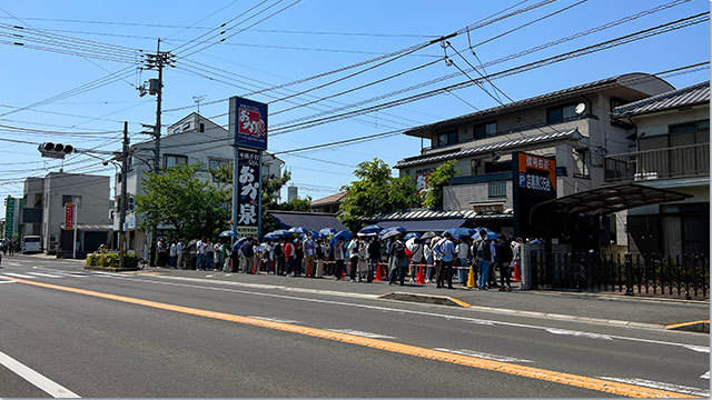 2022年GWうどん屋行列情報5月3日