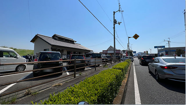 2022年GWうどん屋行列情報5月3日