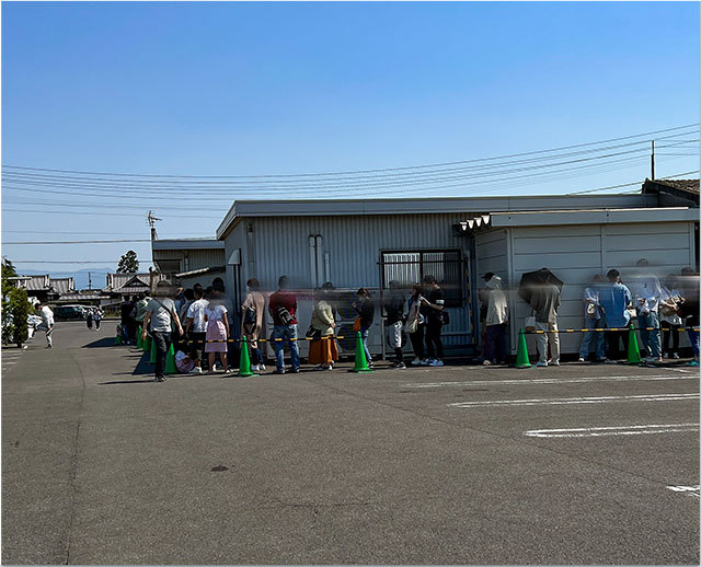 2022年GWうどん屋行列情報5月3日