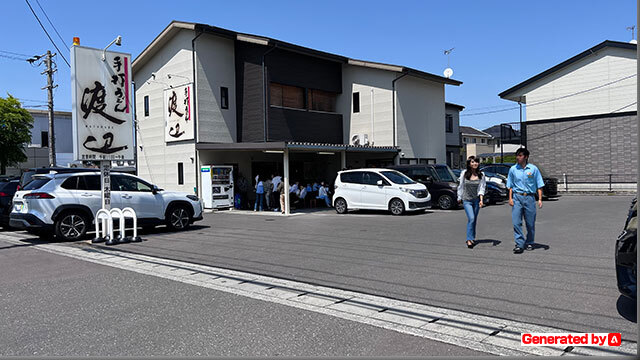 2025年 GW 5月4日のうどん屋行列状況