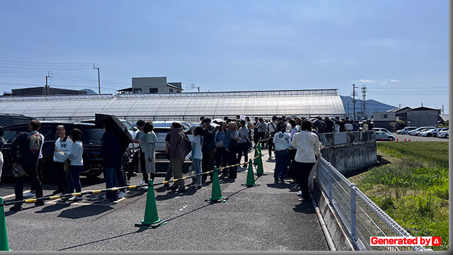 2025年 GW 5月4日のうどん屋行列状況