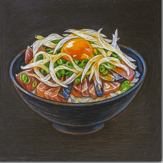 鰹のたたき丼 藤原鮮魚店 四万十町
