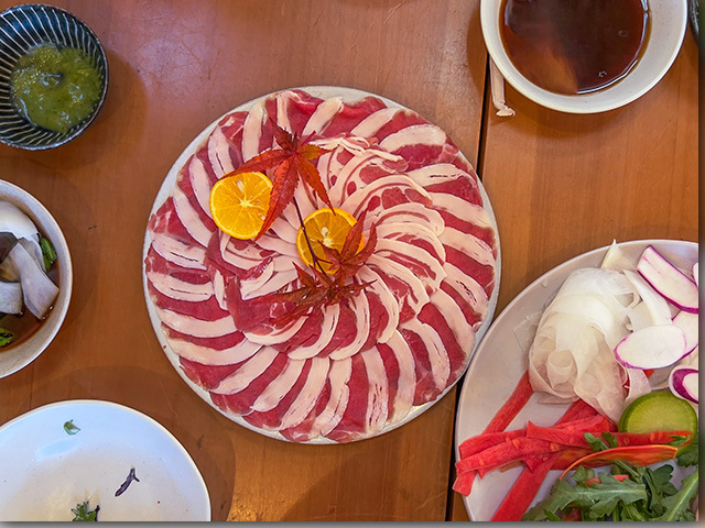 ジビエ料理 五名ふるさとの家