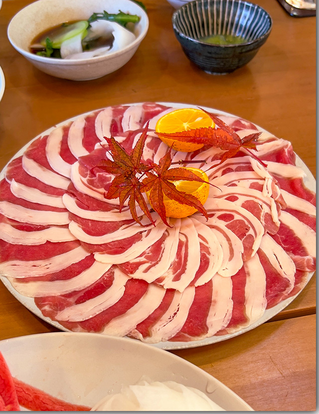 ジビエ料理 五名ふるさとの家