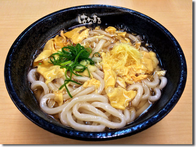 生姜玉子あんかけうどん@はなまる