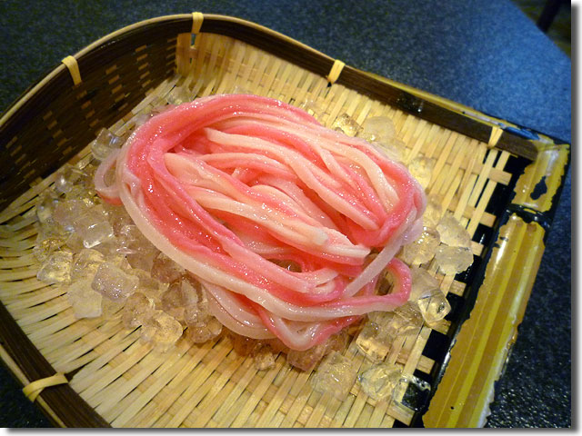 年明けうどん@鶴丸