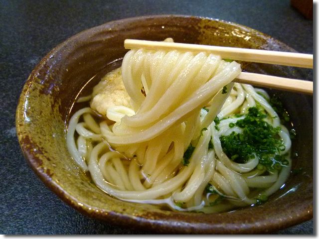 竹の子天うどん@ひる丸