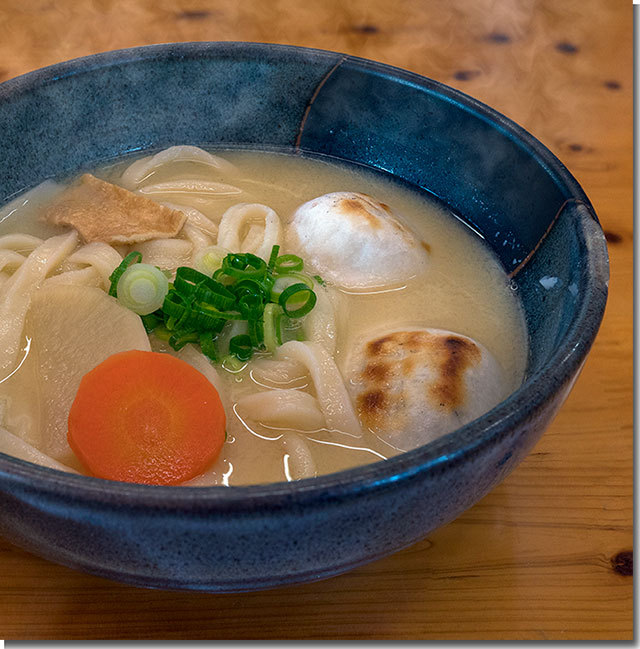 あん餅雑煮うどん