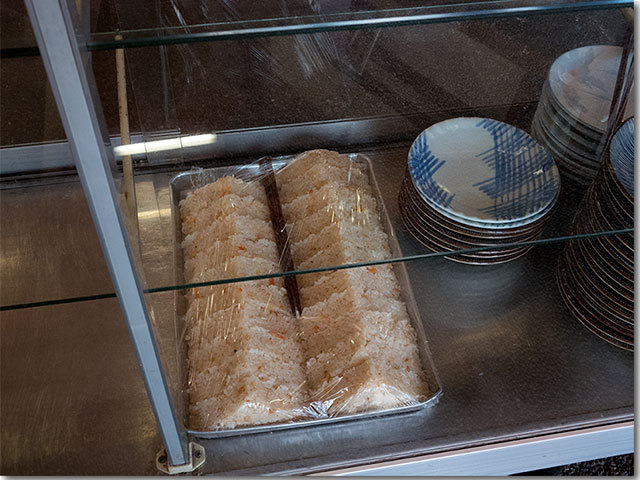 おこわや、赤飯も美味しい