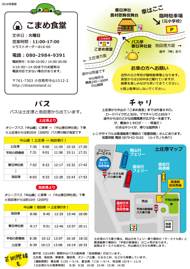 小豆島マップ