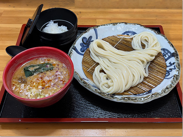 坦々スープつけ麺カレー 麺匠くすがみ