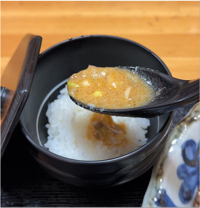 坦々スープつけ麺カレー 麺匠くすがみ