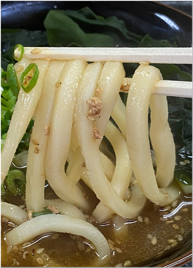 鶏肉味噌煮うどん@くうや
