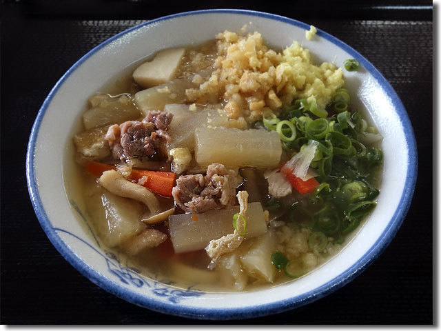 しっぽくうどん@馬渕