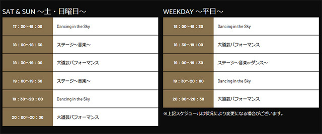 真夏の夜の夢 2018始まりました!