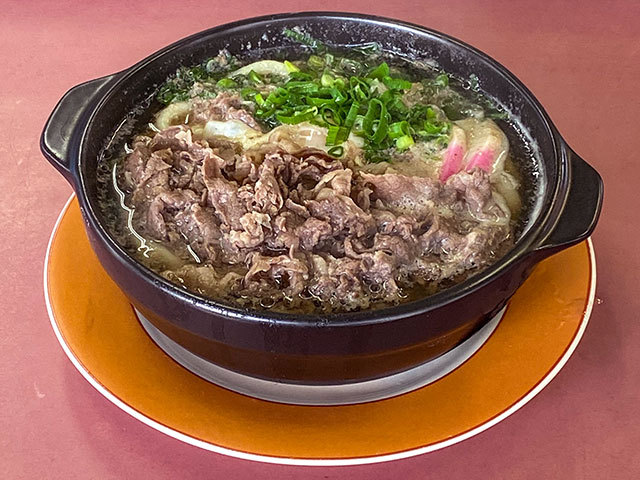 鍋焼きうどん@丸善