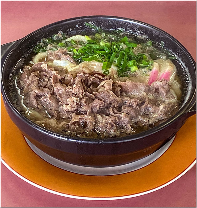 鍋焼きうどん@丸善