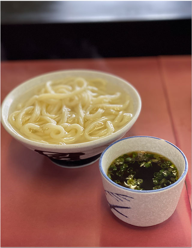 鍋焼きうどん@丸善
