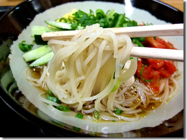 韓国風そうめん@まさご屋