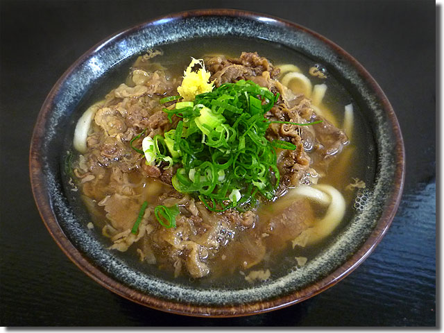 肉うどん@雅や