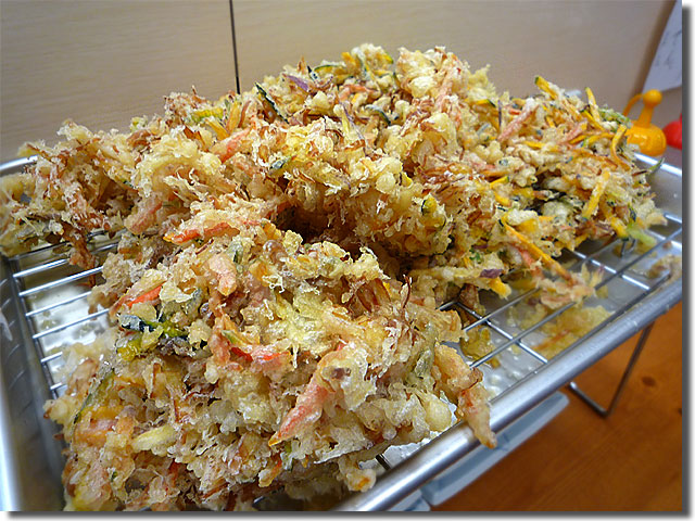 雅や 掻き揚げ