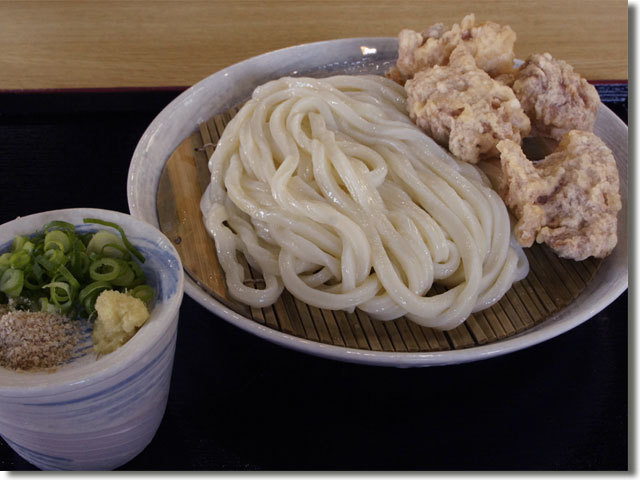絶品かしわ天 手打ちうどん まつばら