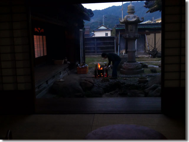 松賀屋での夕食 in 仁尾