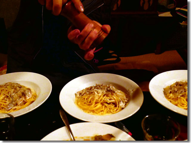 松賀屋での夕食 in 仁尾