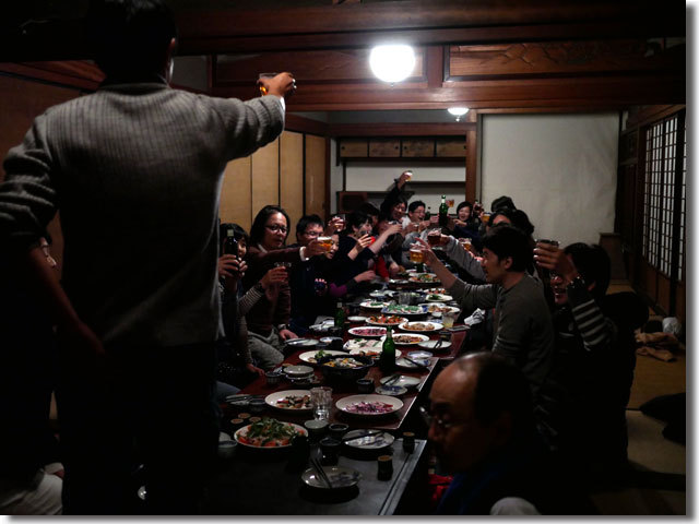 松賀屋での夕食 in 仁尾