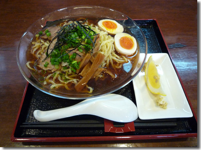 冷やしぶっかけ麺@明神そば