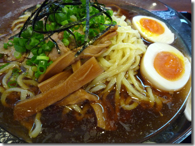 冷やしぶっかけ麺@明神そば