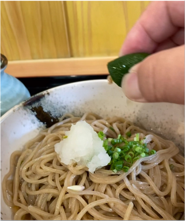 もち麦ぶっかけ@大蔵