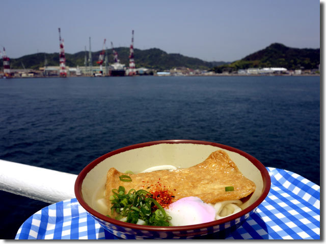 懐かしの連絡船うどん@四国フェリー