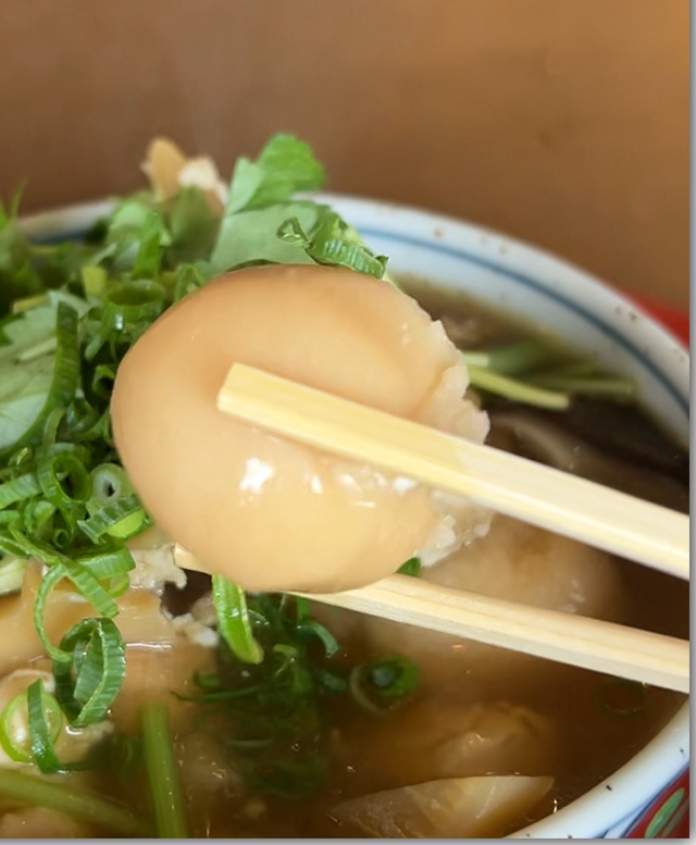 お奨めです 栗林山荘のしっぽくうどん