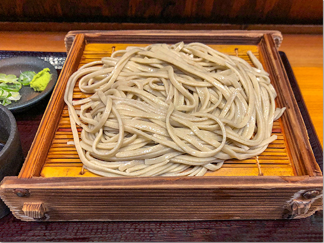 320円の十割蕎麦 嵯峨谷 渋谷店