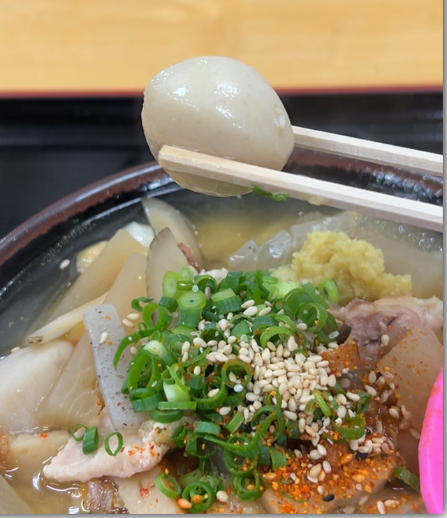 しっぽくうどん 三徳