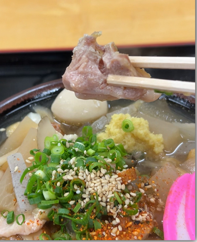 しっぽくうどん 三徳