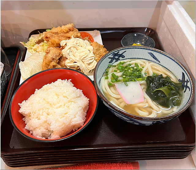 あんかけ牡蛎うどん