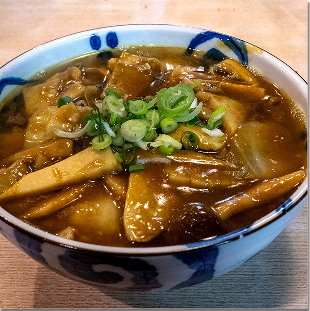 スープカレーうどん@さぬ一