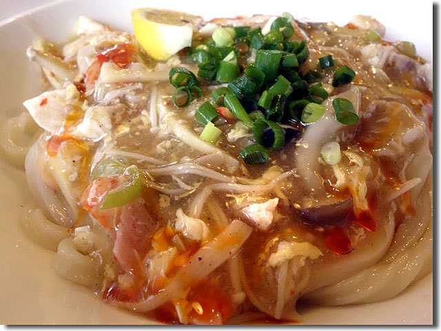冷やしスーラーうどん